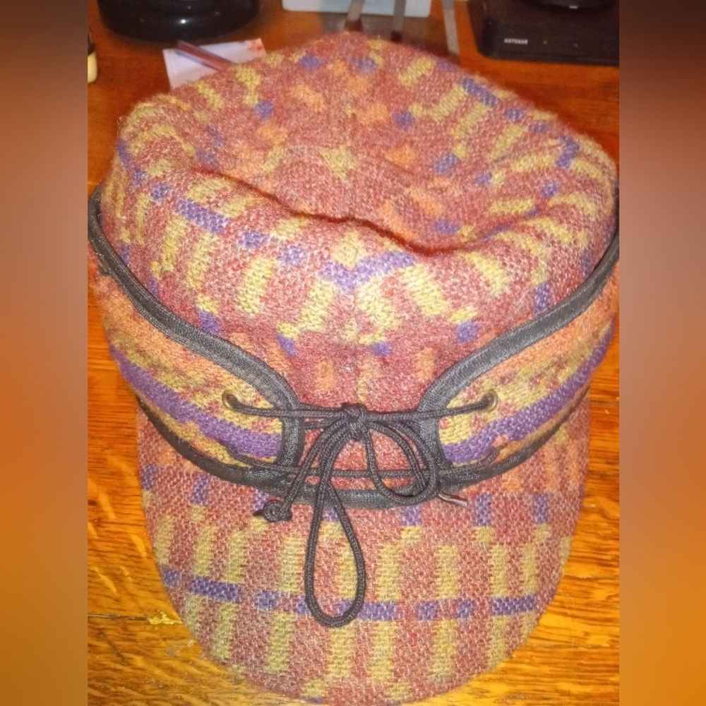Crown Cap Multicolor Patterned Men's Hat